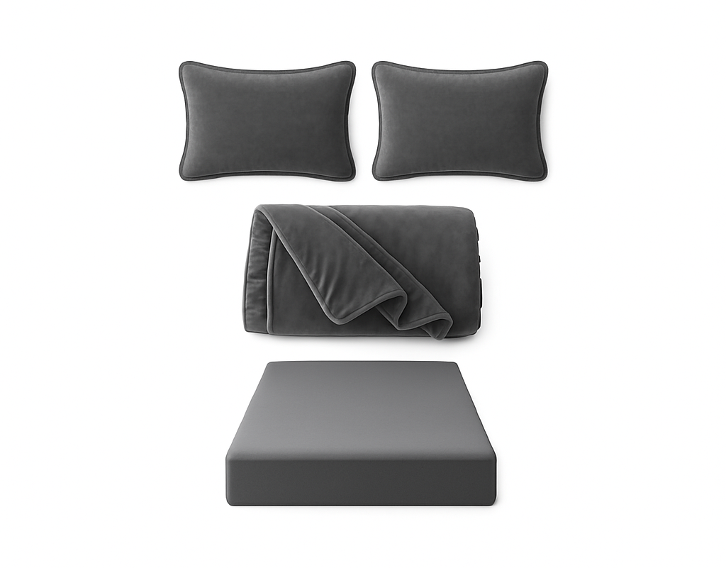 Ensemble de lit Gris - Nordelia™