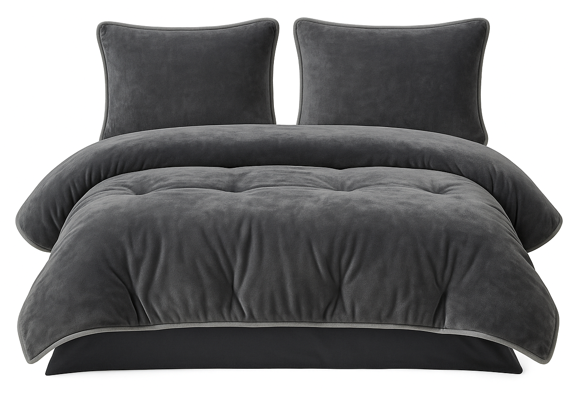 Ensemble de lit Gris - Nordelia™